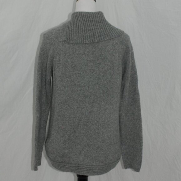 Croft & Barrow Womens Large Soft Chunky Knit Sweater Button Accent Long Sleeve - Picture 4 of 5